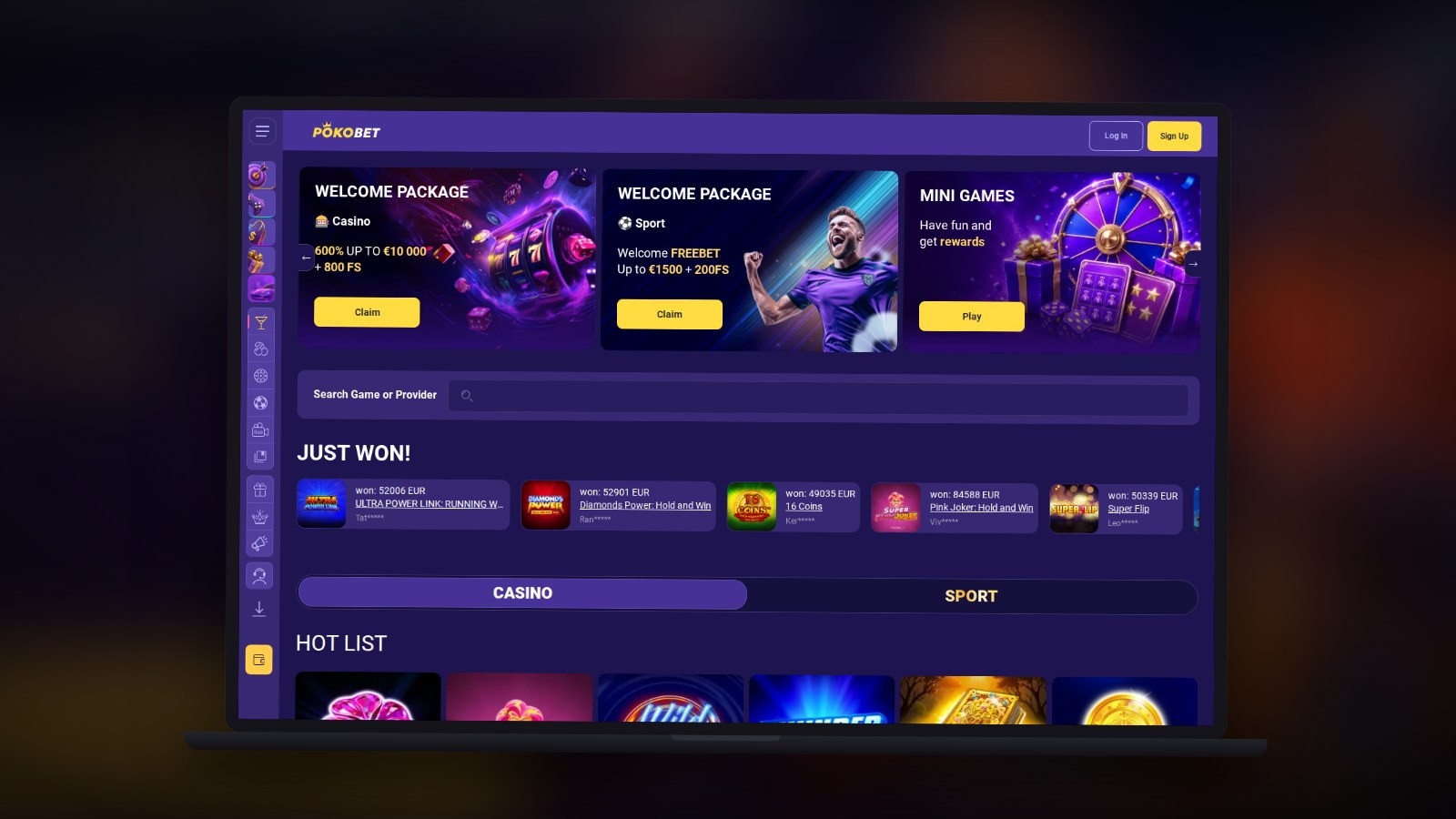 Pokobet Casino Bonus